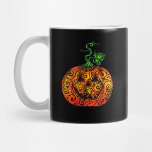 Swirly Pumpkin Mug